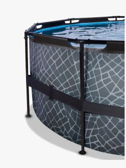 EXIT Stone Pool 488x122 cm, Grå