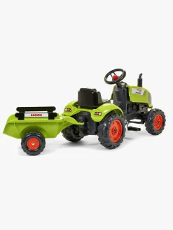 Falk Pedaltraktor med Trailer, Grøn