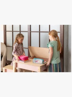 Family-scl Smart Opbevaring Bord med Stol, Pink