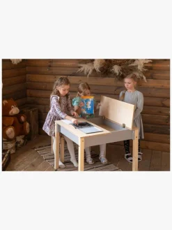 Family-scl Smart Opbevaring Bord med Stol, Grå