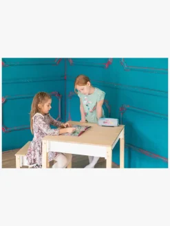 Family-scl Smart Opbevaring Bord med Stol, Hvid