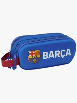 FC Barcelona 3D Dobbelt Penalhus, Marineblå