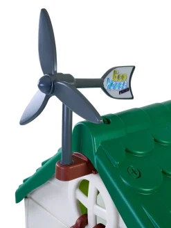 FEBER Eco Legehus, Grøn/Hvid