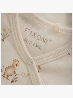 Fixoni Præmatur Pyjamasser 2-pak Str. 32, Brun