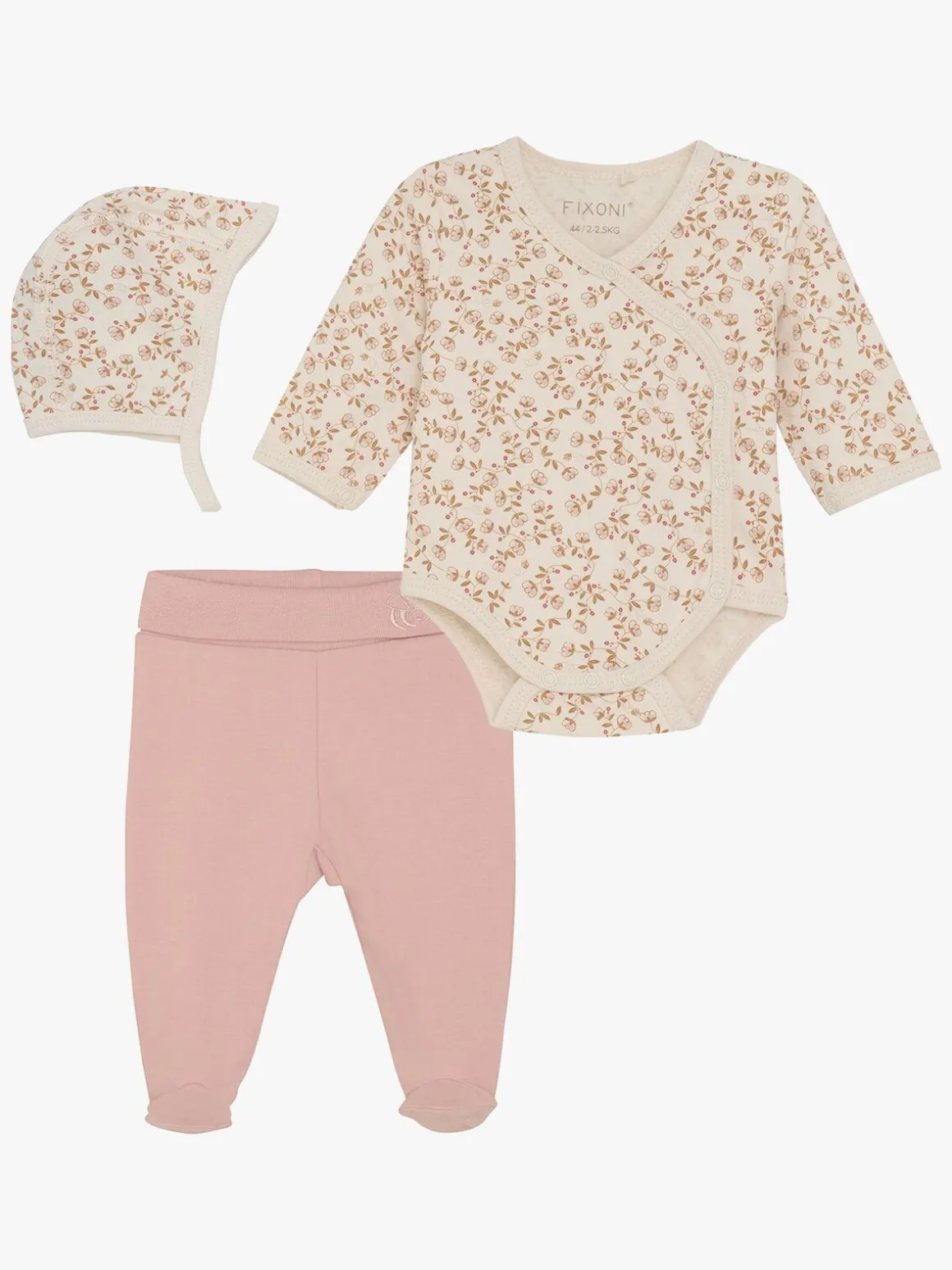 Fixoni Præmatur Pyjamassæt Str. 44, Pink