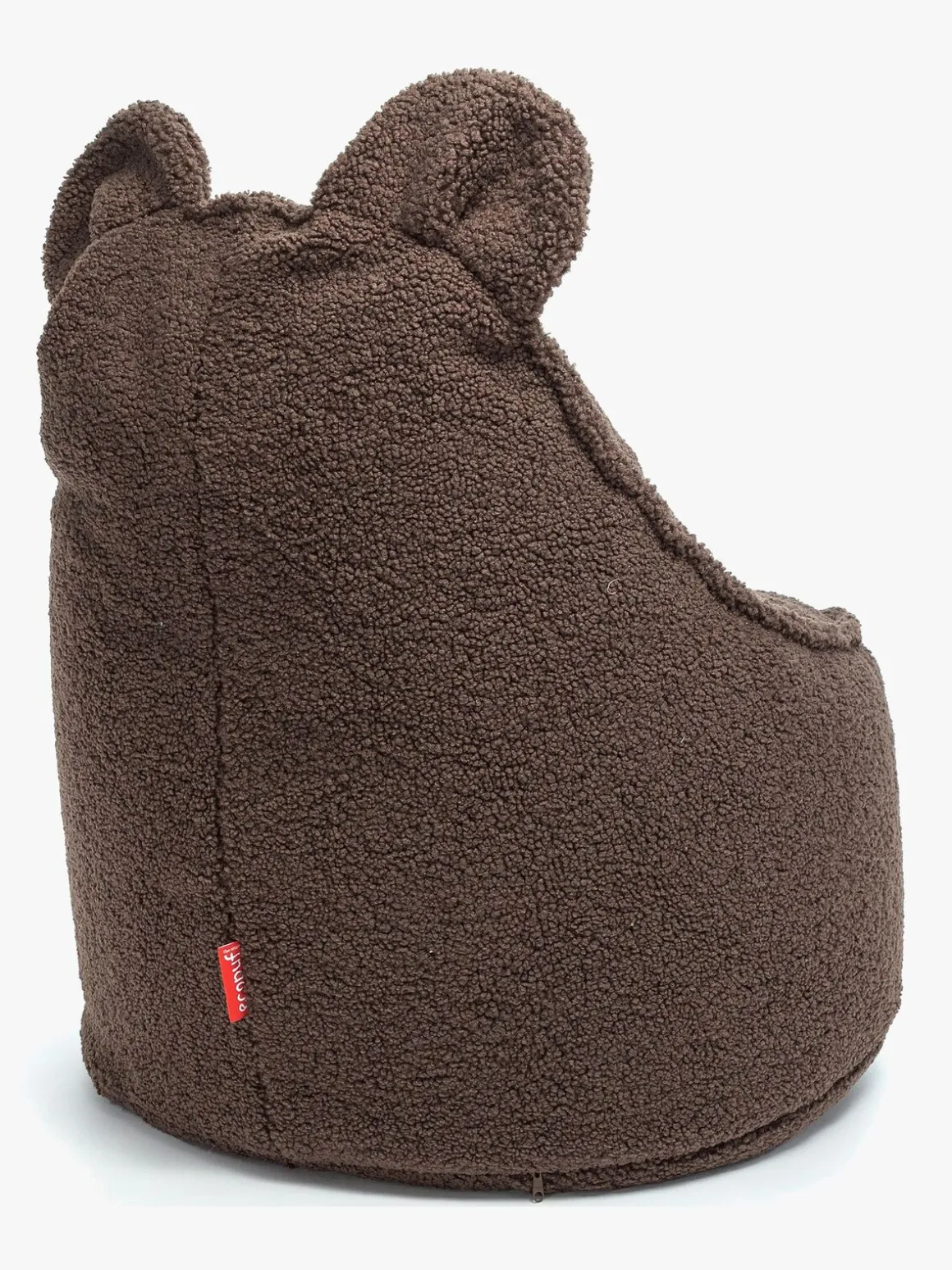 Furini Yogi Sækkestol Bouclé, Mørkebrun