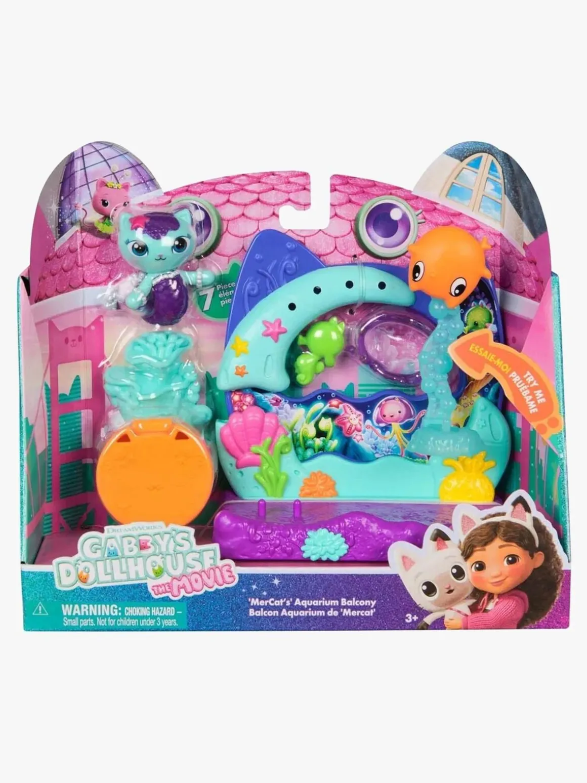 Gabby's Dollhouse Balkon Swing & Swim