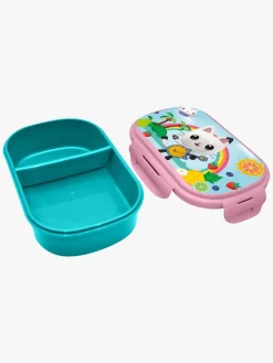 Gabby's Dollhouse Madkasse med Bestik, Blå/Pink