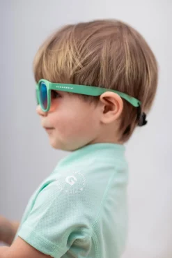 Geggamoja  Fleksible Solbriller, Neptune Green