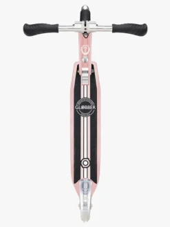 Globber Flow Element Lights Chrome Finish Løbehjul, Rose Gold