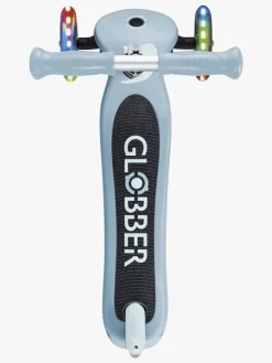 Globber Primo Sammenklappelig Lights V2 Trehjulet Løbehjul, Blågrøn