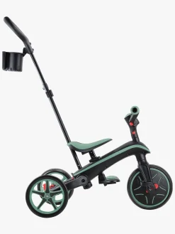 Globber Trehjulet Cykel Explorer Sammenklappelig 4-in-1, Olivengrøn