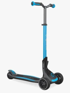 Globber Ultimum Sammenklappelig Trehjulet Løbehjul, Sort/Blå