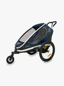 Hamax Outback One Reclining Cykelanhænger, Navy/White