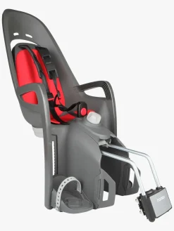 Hamax Zenith Relax Cykelstol, Grå/Rød