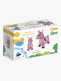 Happy Baby Hop 'N Bounce Luna Hoppedyr Enhjørning