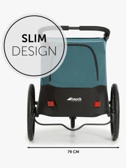 Hauck Dryk Duo Cykelanhænger, Ocean Green