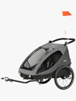 Hauck Dryk Duo Cykelanhænger, Grey
