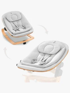 Hauck Eco 3-i-1 Skråstol til Højstol, Light Grey