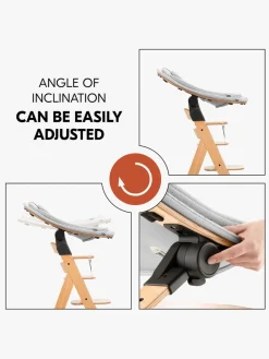 Hauck Eco 3-i-1 Skråstol til Højstol, Light Grey