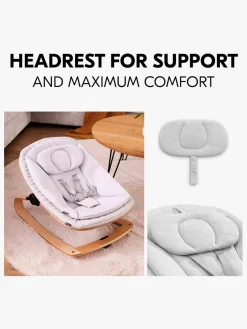 Hauck Eco 3-i-1 Skråstol til Højstol, Light Grey