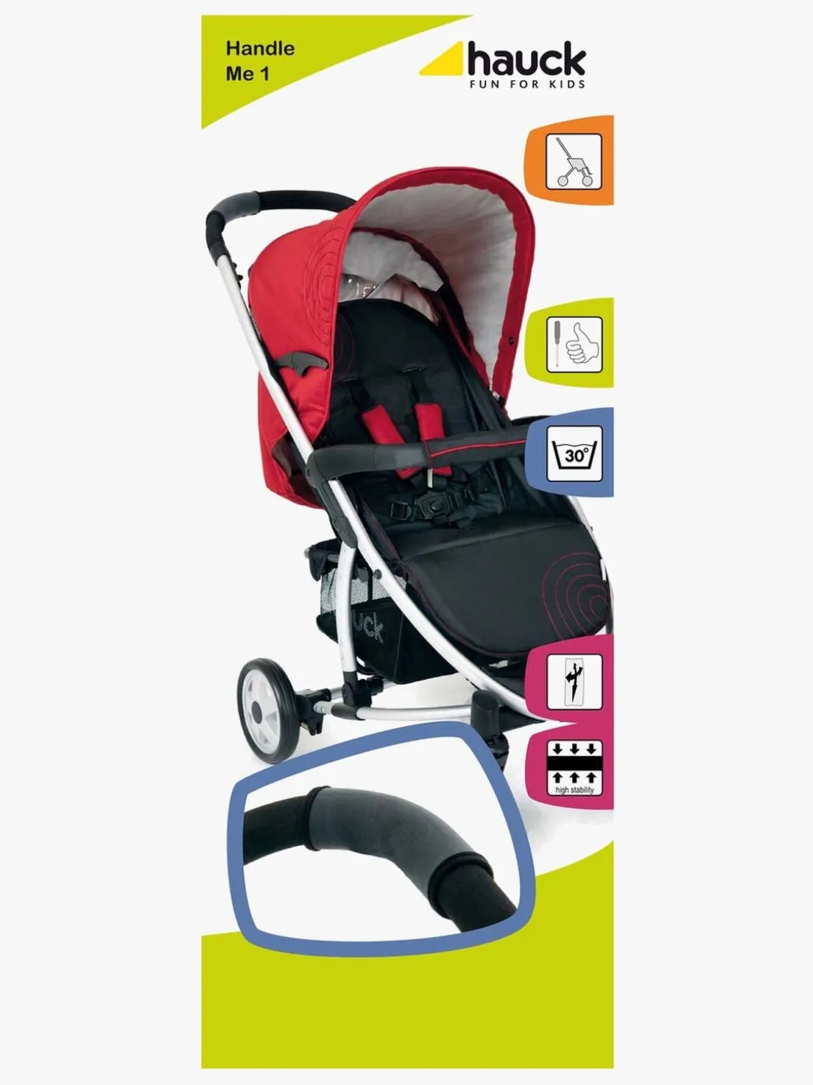 Hauck Handle Me 1 Håndtagsbeskytter 2-pak