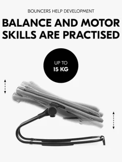 Hauck 3-i-1 Skråstol til Højstol, Dark Grey Melange