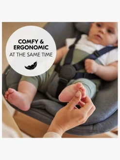 Hauck 3-i-1 Skråstol til Højstol, Dark Grey Melange