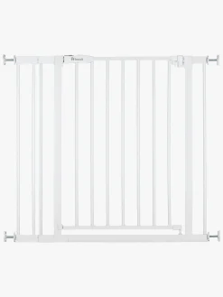 Hauck Open N Stop 2 Sikkerhedsgitter + 9 cm Forlængerdel, White