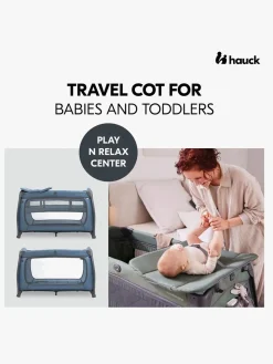 Hauck Play N Relax Center Weekendseng, Dark Blue