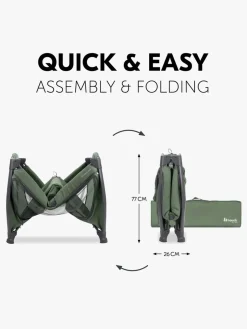 Hauck Play N Relax Center Weekendseng, Dark Green