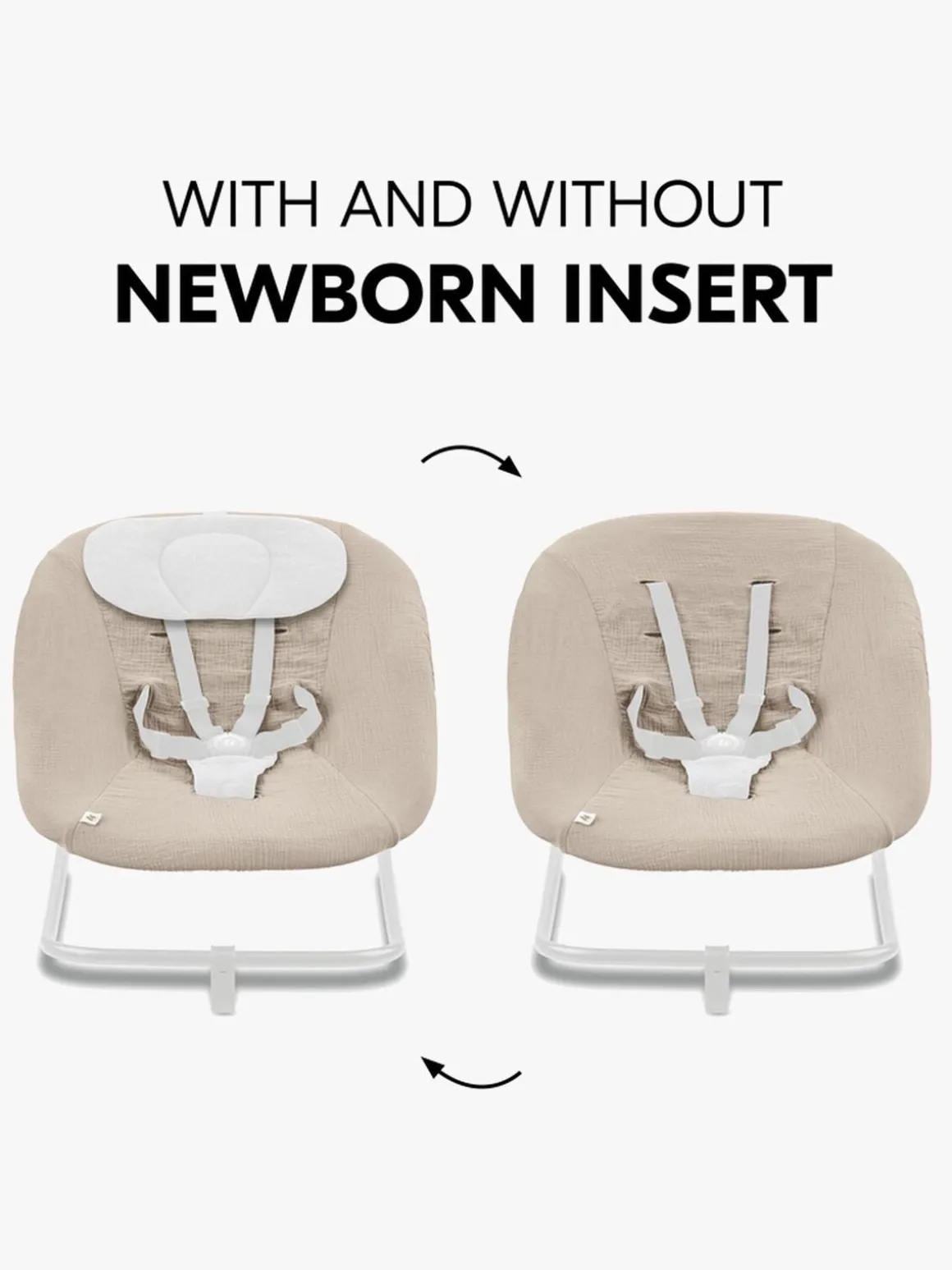 Hauck Skråstol Betræk, Beige