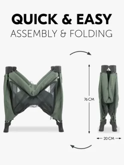 Hauck Sleep N Play SQ Set Weekendseng, Dark Green