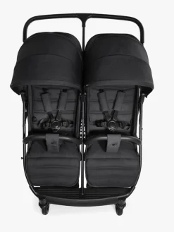 Hauck Uptown Duo Tvillingevogn, Melange Black