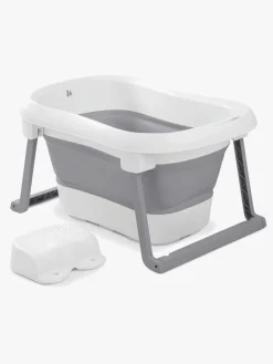 Hauck Wash N Fold Badekar L, White/Stone
