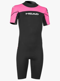 Head Våddragt Sea Ranger Shorty Junior, Sort/Lyserød