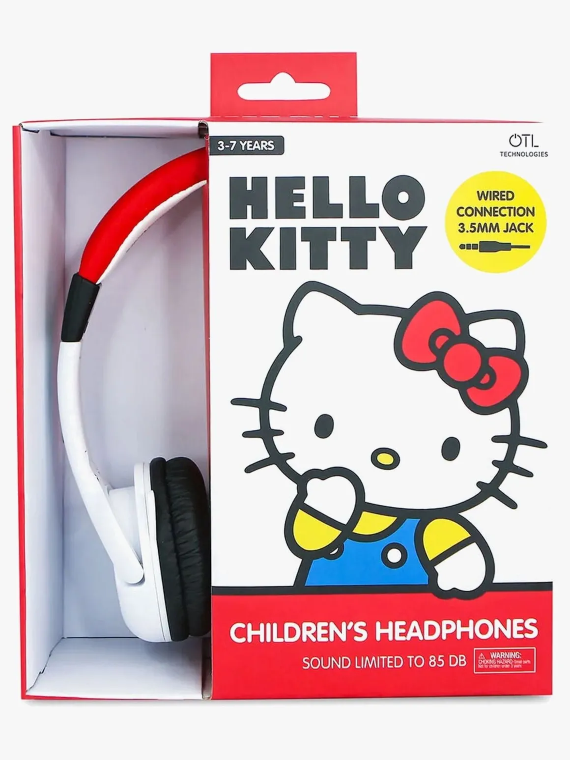 Hello Kitty Høretelefoner med Ører 85dB