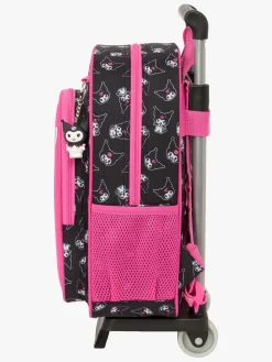 Hello Kitty Kuromi Trolley Kuffert 10L, Lyserød/sort