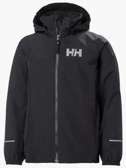 Helly Hansen JR Juell Regnjakke, Black