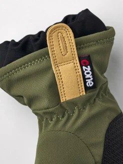 Hestra Czone Pluto JR Handsker, Olive