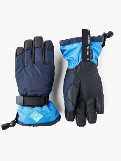 Hestra Gauntlet CZone JR Handsker, Dark Navy/Sky Blue