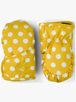 Hestra Kid's Hygge Vanter, Saffran Print