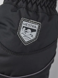 Hestra Sarri Zip JR Vanter, Sort/Grafit