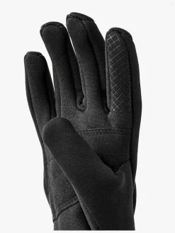 Hestra Touch Point Fleece Liner JR Handsker, Sort