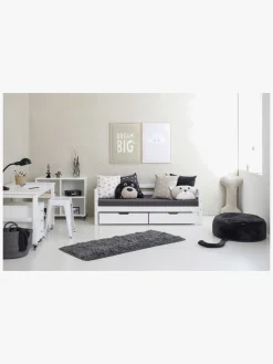 Hoppekids Basic Juniorseng 70x160, Hvid