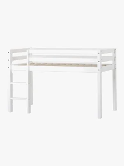 Hoppekids Halvhøj Seng med ECO Dream Madras 70x160, Hvid