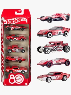 Hot Wheels Biler Mattel 80th 5-pak
