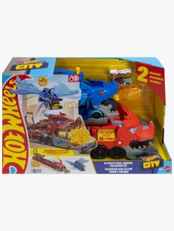 Hot Wheels City Ultimate Dual Dragon Hauler Lastbil