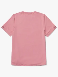 Hyperfied Jersey Knot Logo Top, Blush