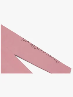 Hyperfied Jersey Logo Long Sleeve Top, Blush